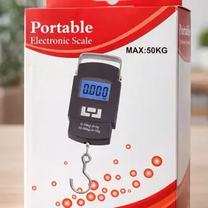 Portable Electronic Digital Scale with LCD Display Includes 2 AAA Batteries Lightweight and Durable Design for Travel and Daily Use