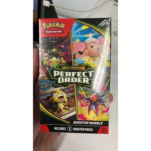 Pokemon TCG: Mega Evolutions ME3 Perfect Order Booster Bundle