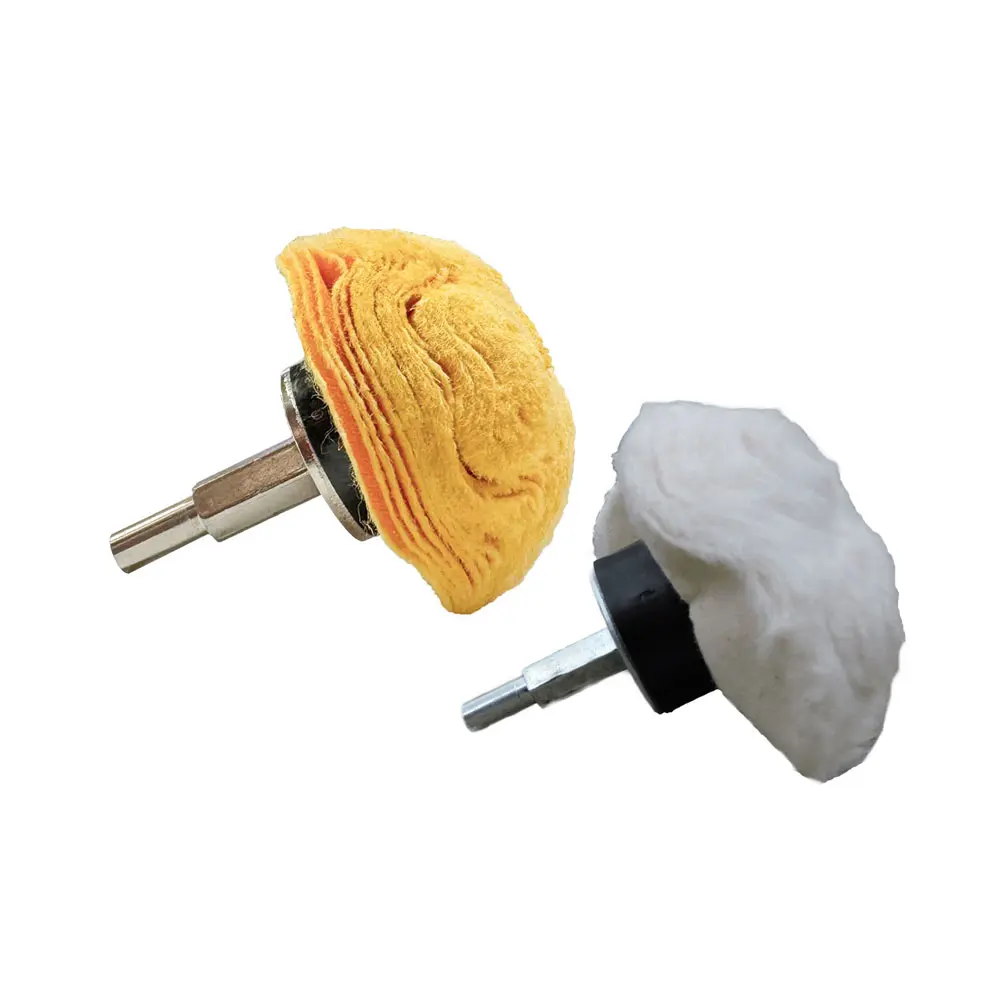 Renegade Products Mushroom Polishing Pad – Cotton Buff for Tight Spaces, Grooves, and Hard-to-Reach Metal Surfaces