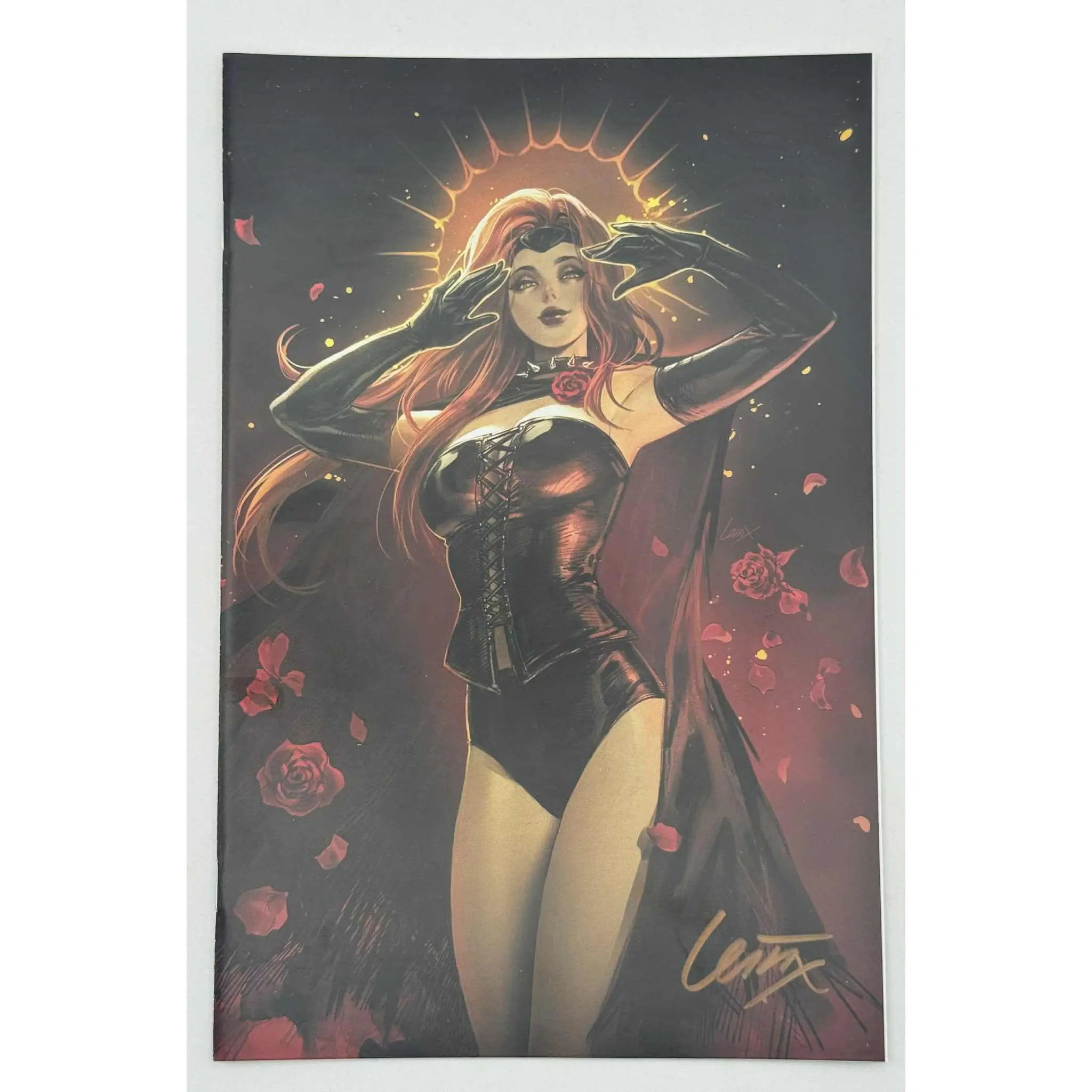Signed by Leirix - Uncanny X-Men #132 Facsimile Reprint Comic (Jean Grey, Scott Summers, Nightcrawler, Sebastian Shaw, Black Queen) - Unknown Comics Exclusive Virgin Variant [IN STOCK] - Chris Claremont, Original Form Ads, Phoenix Saga