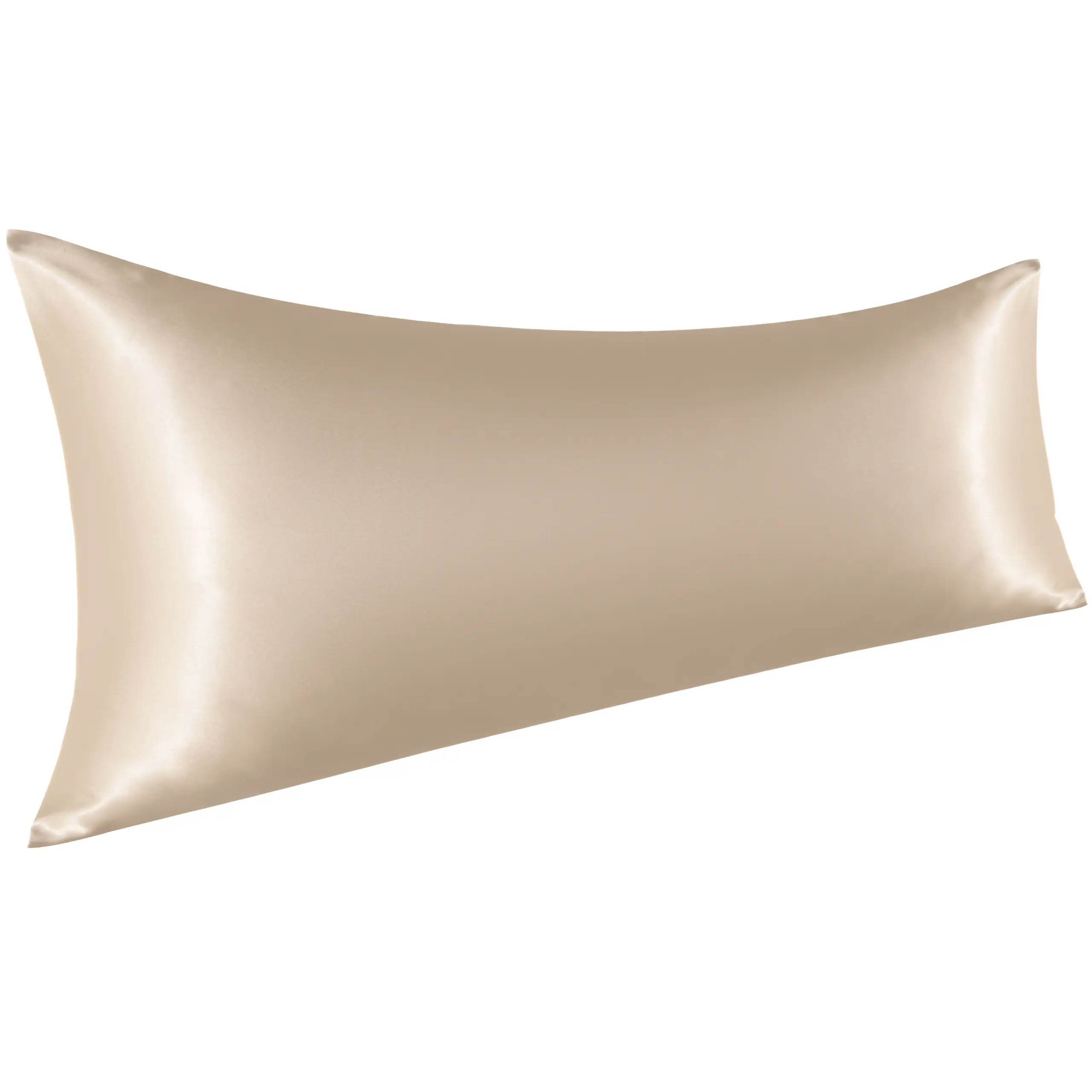 NTBAY Silky Soft Bedding Hypoallergenic Satin Long Body Pillowcase - 20x54 in Smooth Bed Accessories Cover with Envelope Closure for Night Routine
