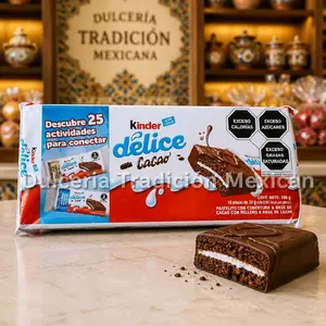 Kinder Delice chocolate cupcake Snack  Sweet Milk