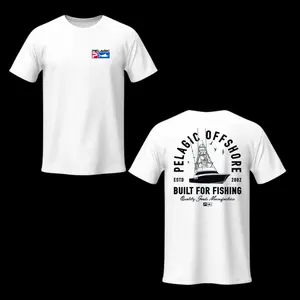 Pelagic Offshore Shirt – Built For Fishing Boat Graphic Tee, Sport Fishing Brand Shirt, Saltwater Angler Gift, Men’s & Women’s Tops