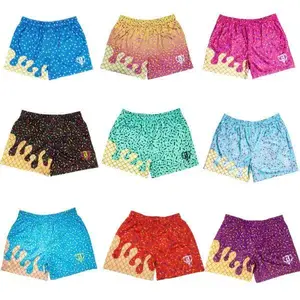 Top Trending BL 100 Ice Cream Drip Mesh Shorts - Unisex Gym Shorts for Youth & Adults - Lightweight Breathable Polyester - Adjustable Waistband & Side Pockets - Bold Colors & Playful Patterns