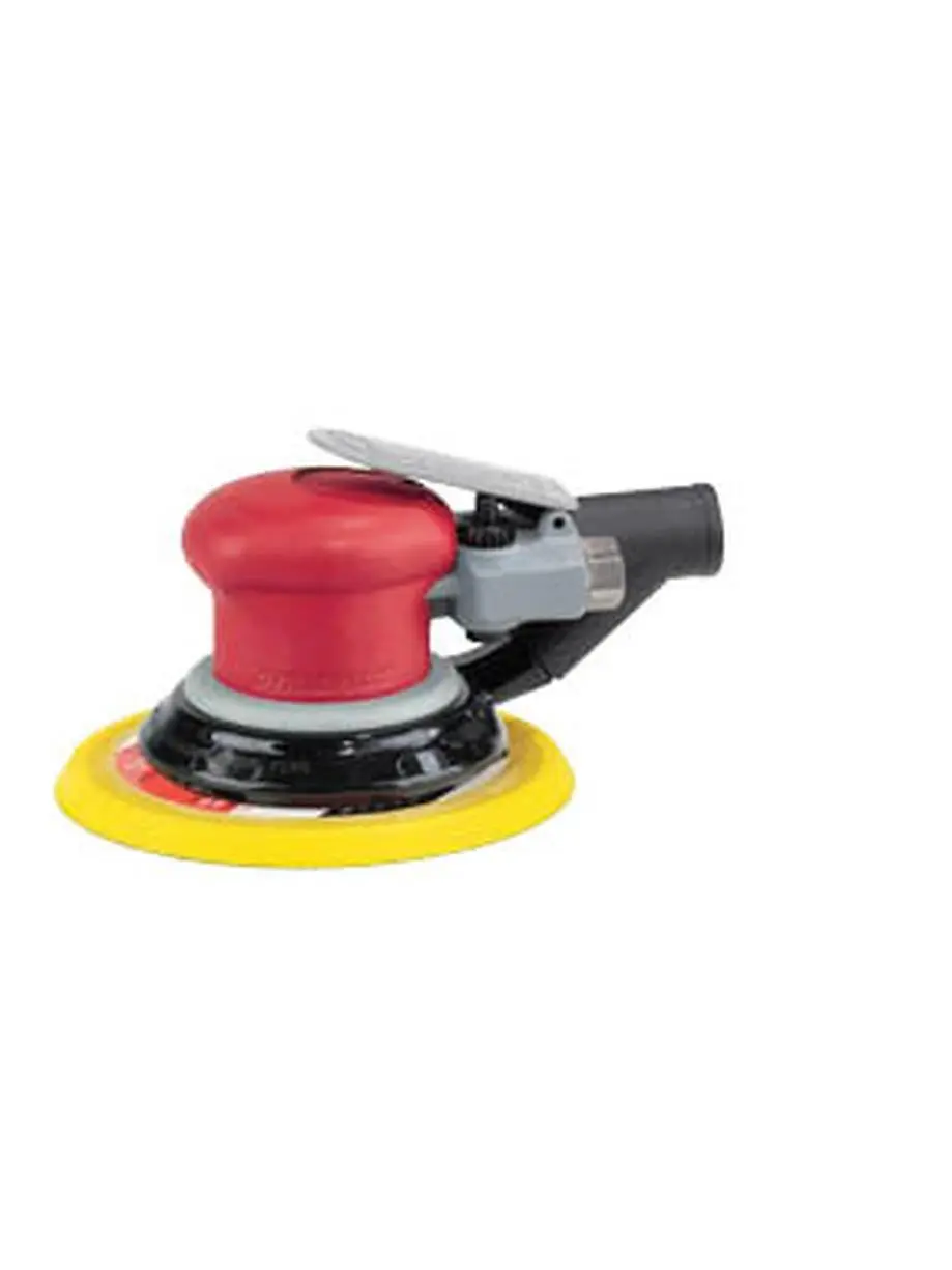 Dynabrade DYN-21039 6 in. Dynorbital Spirit Random Orbital Sander - 0.18 in. Orbit, 1.6 lbs., Central Vacuum Model, Excellent for Shop Vac