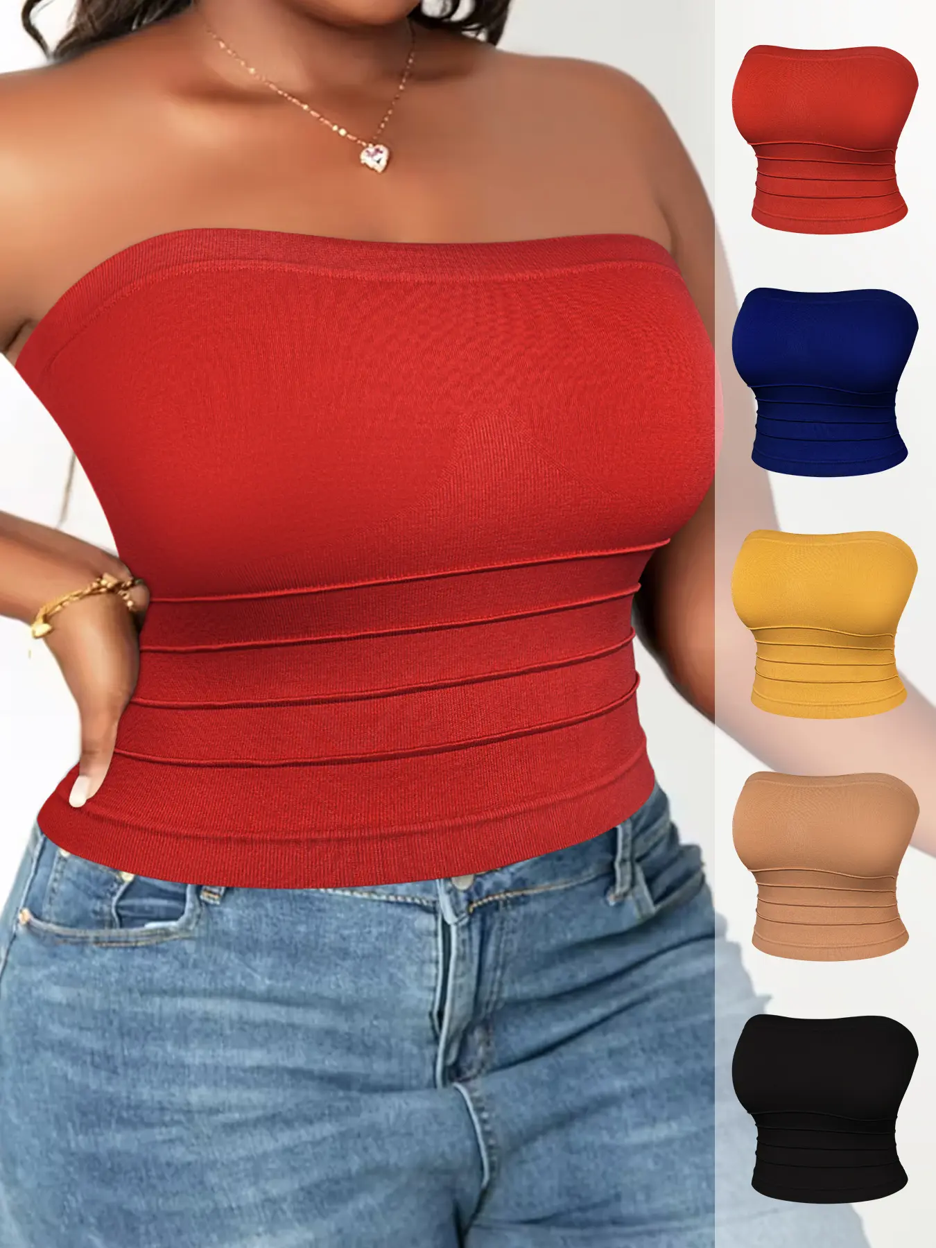 Women's Plus Size Shaping Camisole, High Stretch Waist-Cinching Slimming Tank Top, Breathable for Christmas Party and Everyday Wear, Plussize, Thanksgiving