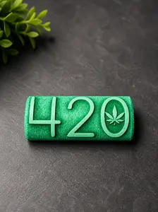 420 Bic Lighter Sleeve 2-Pack, 3D Printed Cover, Textured Grip, Fits Standard Bic Lighters