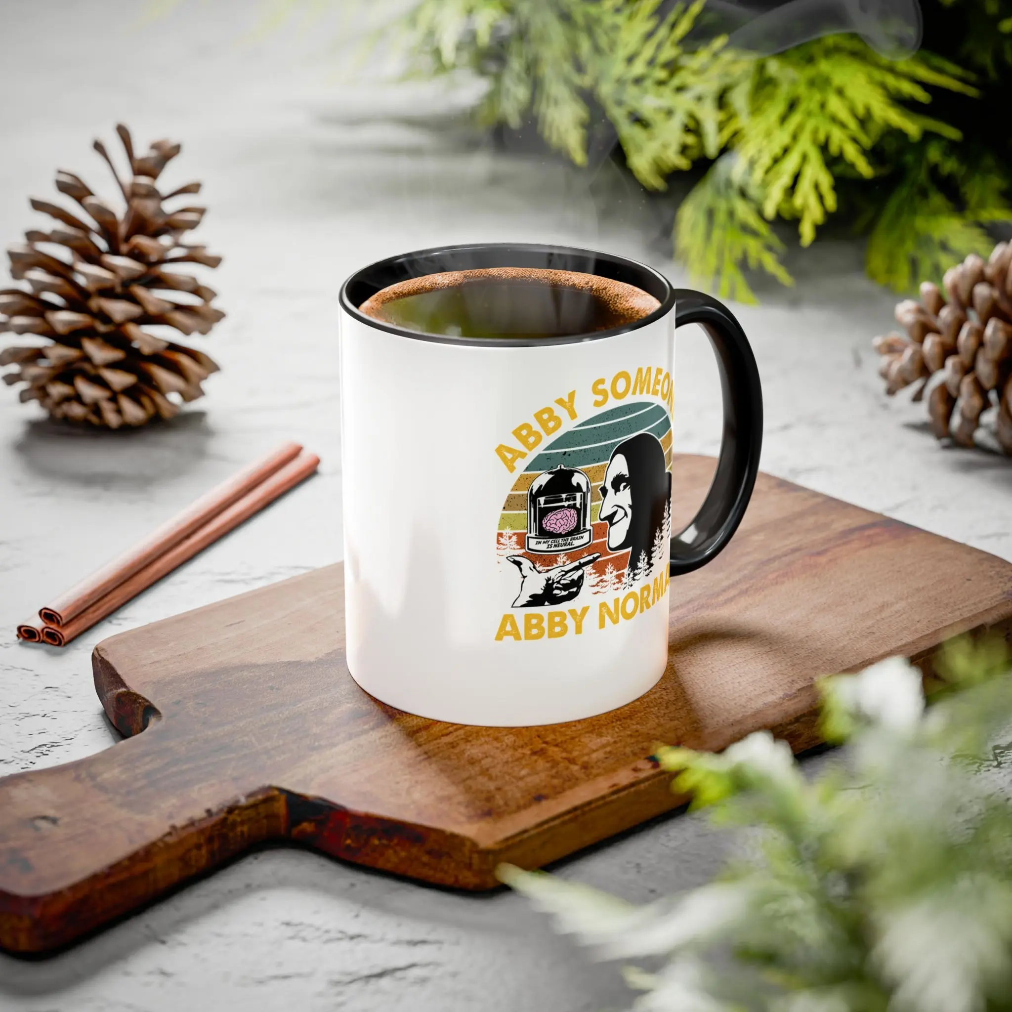 Abby Normal Classic Horror Parody Mug