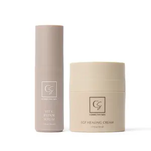 The Peptide Power Duo - Vitamin C Repair Serum + EGF Repair Cream