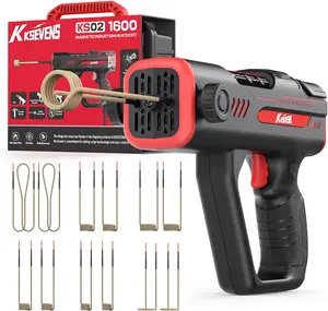 Induction Heater Bolt Removal,1600W 110V Handheld Magnetic Induction Heater Tool with 12 Coils for Rusty Screw Removing