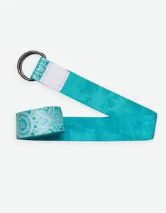 Yoga Strap - Mandala Turquoise