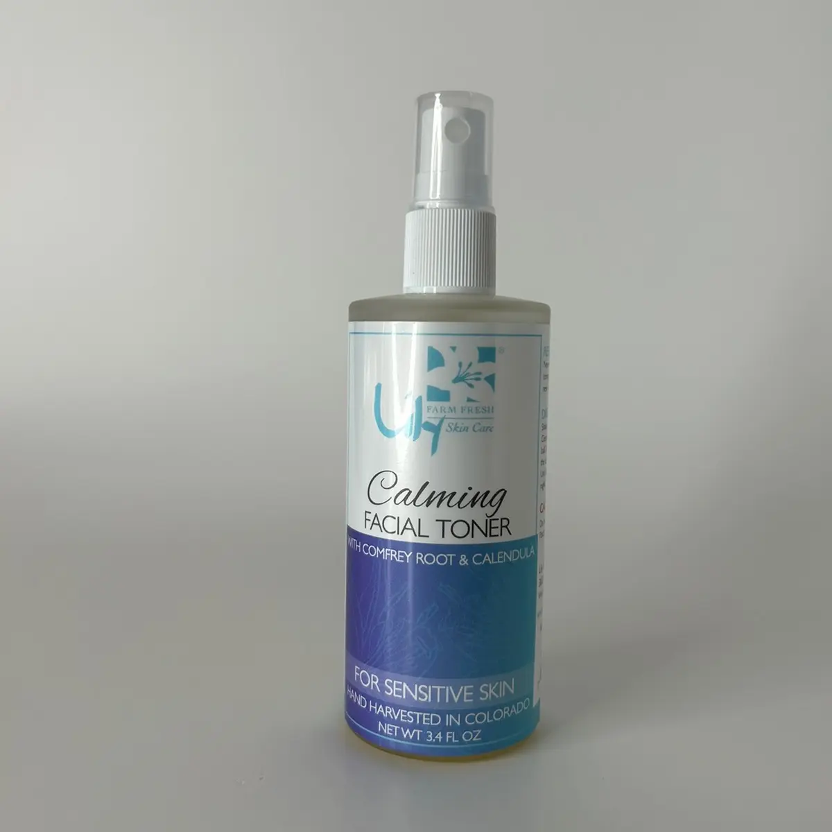 Lily Farm Fresh Skin Care Calming Facial Toner Organic Sensitive