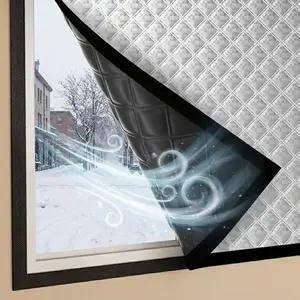 Winter Thermal Curtain, Windproof Insulation Panel for Cold Weather Home Protection