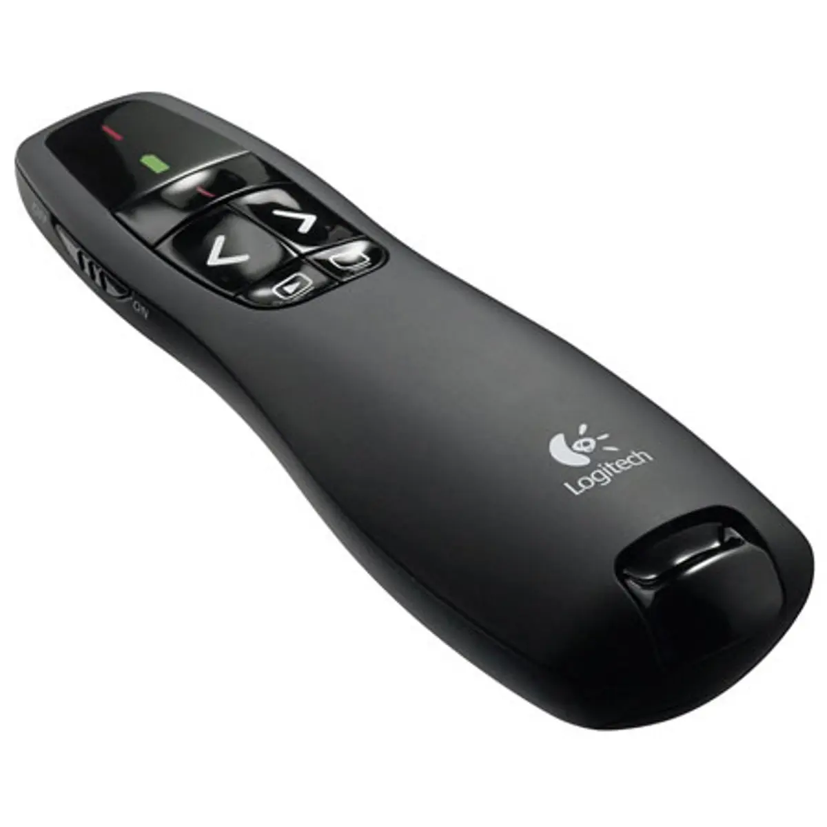 Logitech R400 Wireless Presenter Remote Control - Black, Compact & Handy Audio & Video Accessory with USB Connectivity for Screen Presentations