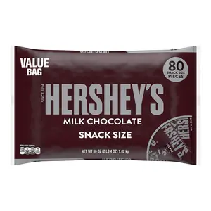 Hershey's Milk Chocolate Snack Size Bars (36 oz., 80 ct.)