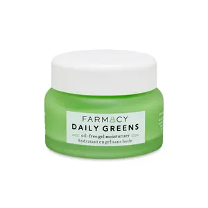 Farmacy Beauty Daily Greens Oil-Free Gel Moisturizer - Fragrance-Free Face Lotion with Hyaluronic Acid, Papaya