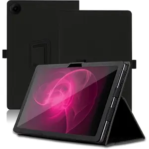 Case for T-Mobile Revvl Tab 2 10.1 inch, T-Mobile Revvl Tab 2 2025 Tablet Case, Folding Stand Protective Cover with Pencil Holder and Wrist Strap, Full Protection