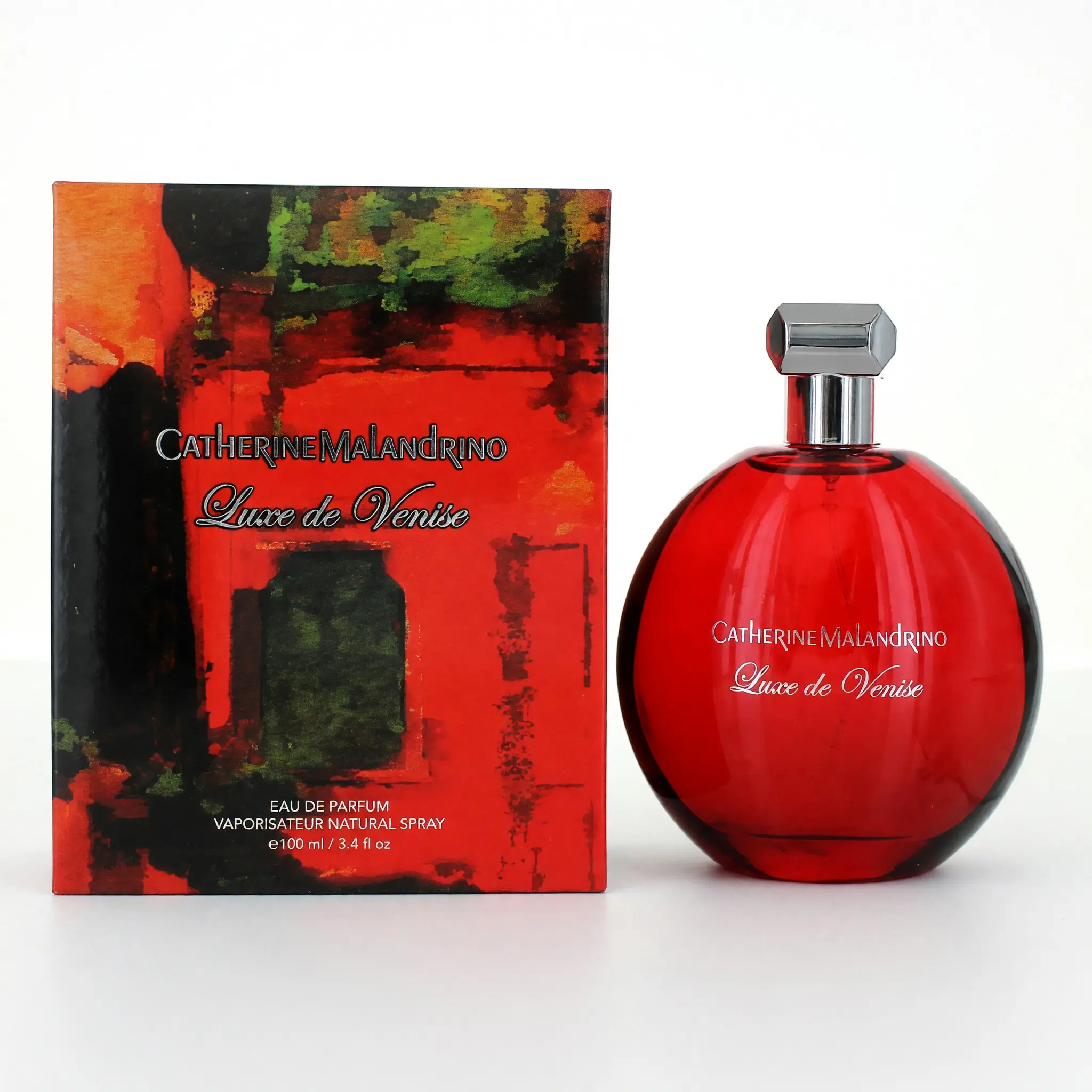 Luxe de Venise by Catherine Malandrino, 3.4 oz EDP Spray for Women, Women Perfumes, Signature Scent, Grapefruit, 3.4 Fl Oz, Raspberry Base, Venetian Vibe, Floral, Jasmine, Musk, Aromatic Scent Women's Fragrance