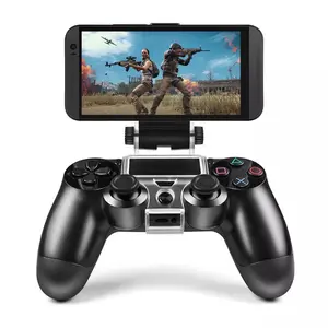 Adjustable Smart Phone Clip Holder Clamp Mount Stand for PS4 Controller Joystick Accessories Game Smartphone Mobile Micro