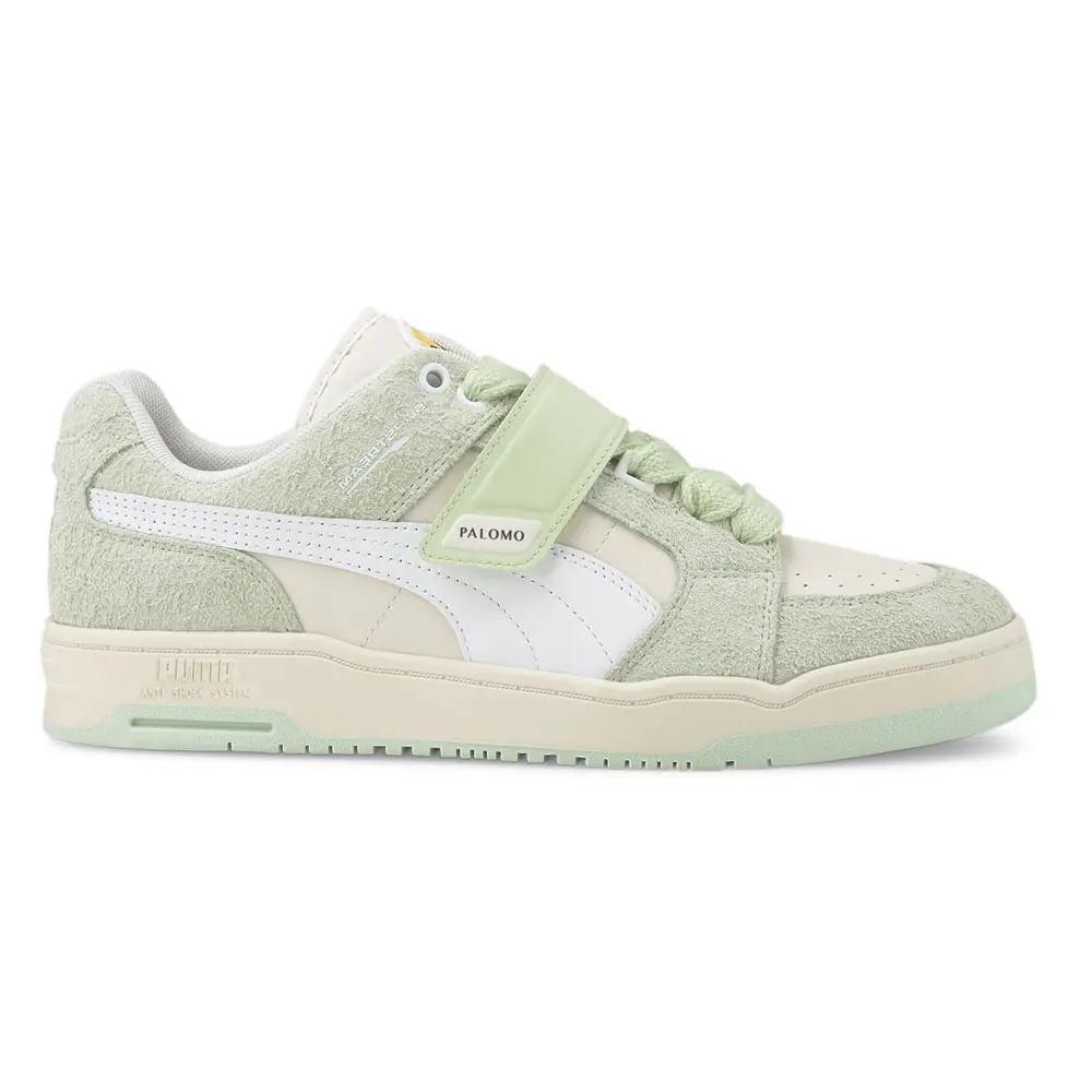PUMA Womens X Palomo Slipstream Lo Slip On Sneakers Shoes Casual - Green
