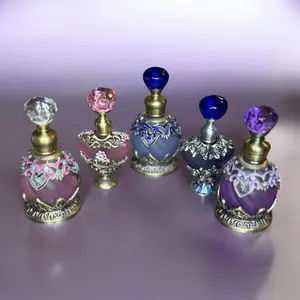 Vintage Refillable Perfume Bottles | Fairycore Mini Vanity Decor