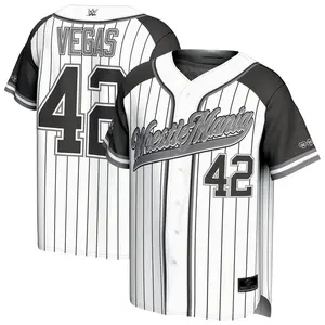 WrestleMania 42 ProSphere Baseball Fashion Jersey - White