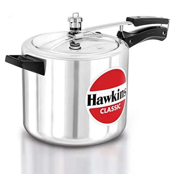 Hawkins B40 Classic Aluminum Pressure Cooker - 6.5 Litres