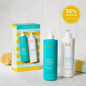 20% Savings Extra Volume Shampoo & Conditioner Half-Liter Set