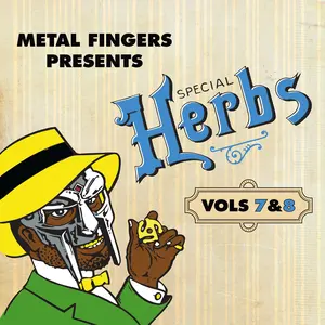 MF Doom - Metal Fingers Presents: Special Herbs Vol. 7 & 8 - Blue  [VINYL RECORD - LP] Blue, Colored Vinyl