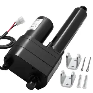 VEVOR 12V Linear Actuator, 7.87 Inch Ultra Heavy-Duty 2023lbs/9000N Linear Motion Actuator, IP65 Waterproof 0.2/s with Mounting Brackets for Industrial Machinery Vessels, Heavy Lifting Systems