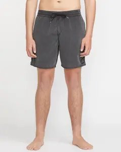 Volcom Center 17" Black Trunk Boardshorts