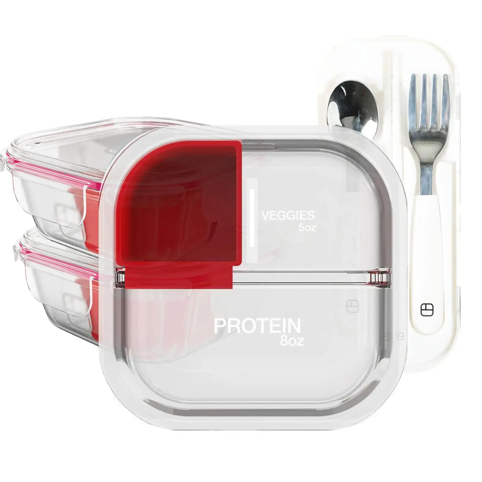 BariBowl II Reusable Lunch Bowl - Practical Kitchenware for Food Storage, On-the-Go Meals