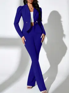 Women's Casual Chic Slim Fit Suit Set, Elegant Business for Professional Settings, Comfortable and Stylish Design for Daily Wear