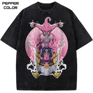 Majin Buu Vintage Graphic T-shirt, DBZ Shirt,  Anime Shirt, Manga shirt, Unisex Streetwear Tee, Menswear Womenswear Tops,Trending, All Size, Gift for Anime Lovers