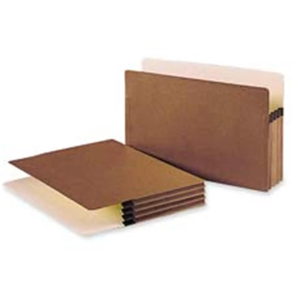 212 MAIN Redrope Accordion File Folder - Redrope Material, 3.50in Expansion, Straight Cut, 11.75in x 9.50in, KFT, Tyvek Reinforced, Double Thick Front, Top Binder Folders, Default Office Filing Supply, Durable Document Organizer for Bulky Records Storage