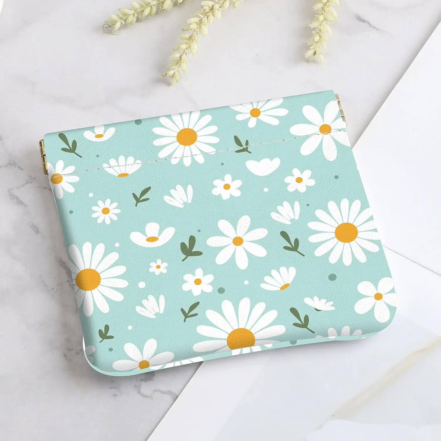 2Pcs PU Leather Small Squeeze Coin Purse Pouch Mini coin Bag Unique And Cute Wallet Cosmetic Bags Change Bag For Women Girls Men (Blue and Pink Flowers 3 2Pcs PU Leather Small Squeeze Coin Purse Pouch Mini coin Bag Unique And Cute Wallet Cosmetic Bags Change Bag For Women Girls Men (Blue and Pink Flowers 3