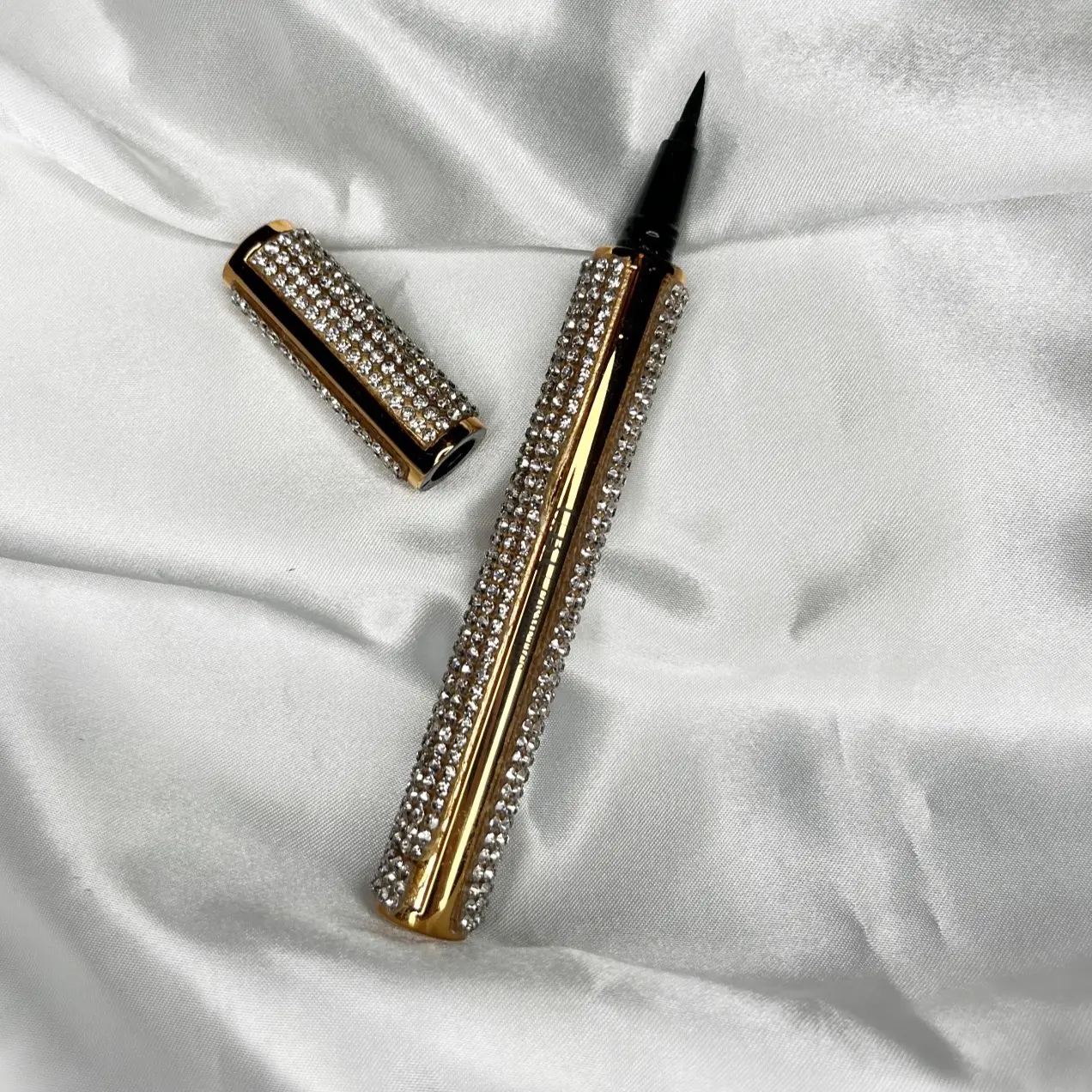 Bling Waterproof Black Eyeliner Smudgeproof Makeup