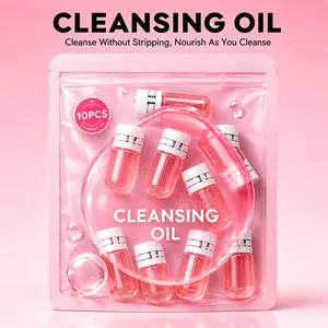 10pcs Disposable Cleansing Oil - Melts Waterproof Makeup in Seconds, No Irritation for Sensitive Skin | TikTok Made Me Buy It