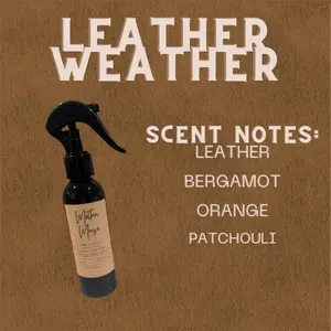 Leather Weather - Room & Linen Mist