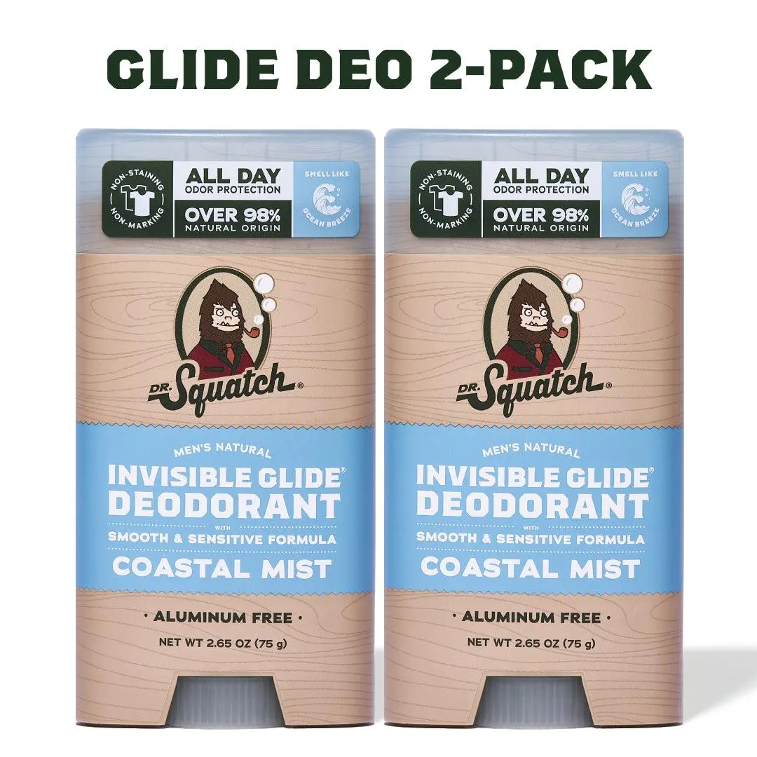 Coastal Mist 2-Pack Invisible Glide Deo