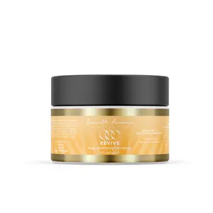 Revive - Vegan Deep Conditioner Haircare Masque with Argan, Olive Oil and Rice Protein for Added Hair Strength  ( Natural Fragrance , Aloe )