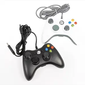 Wired Controller for Xbox 360 Console and Windows 7/8/10/11 - USB Cable Compatible Gamepad Connection Smartphone