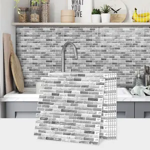 Self-Adhesive Marble Wall Tiles, Kitchen Splash Guard Board, 30.5cm X 30.5cm, Easy Peel & Stick, Suitable for Kitchen & Bathroom, Peel And Stick Wallpaper Designs