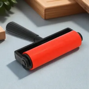 5D Diamond Painting Roller Tool DIY Anti-Slip Pressing Wheel Square Drill Embroidery Aid Compact Diamond Presser Portable Grip Design Handheld Cross Stitch Rhinestone Applicator Handmade Craft Decorating Art Tool Embroidery Supplies