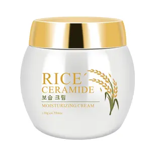 130g Rice Ceramide Infused Moisturizing Cream, generous and worry-free, banish tightness and flakiness with this one jar! Formulated with Rice Extract + , it delivers 24-hour deep hydration, brightening, soothing, and firming for complete skin care.