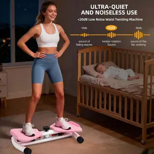 Super Durable Waist Twisting Disc, 300LBS Max Load, Home Abdominal Training Device, Non-Slip Noiseless Slimming Equipment, Twisting Stepper, Home Fitness Equipment