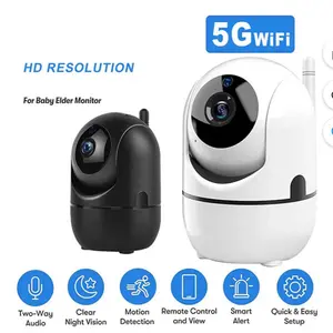 65$ NETVUE HOME SECURITY CAMERA 5G WiFi HD Resolution Two-Way Audio Clear Night Vision Motion Detection Remote Control Smart Alert