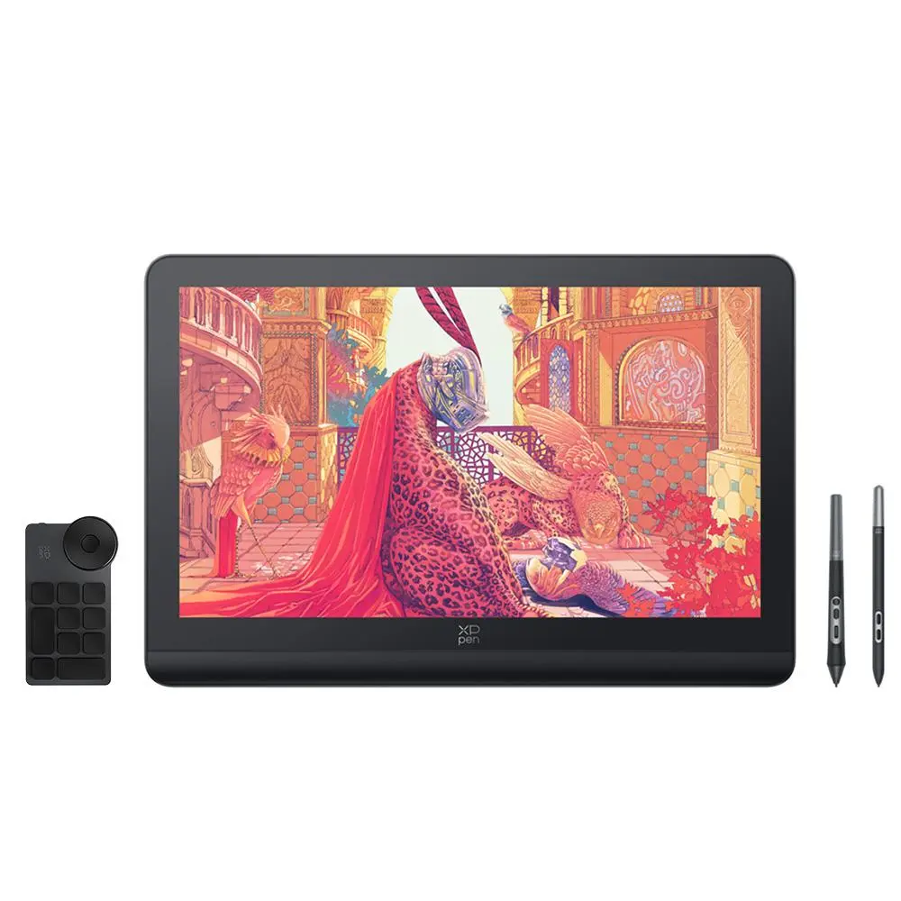 XPPen Artist Pro 19 (Gen 2) Graphics Drawing Tablet 4K UHD Display 16384 Pressure Levels X3 Pro Smart Chip Colorful Calman Verified Display ACK05 Wireless Shortcut Keyboard Included
