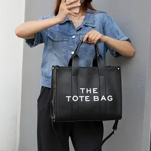 New Fashion Retro Large Capacity Handbag Tote Bag Korean Version Versatile Letter Casual Shoulder Crossbody Bag winter