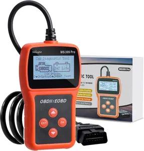 Nilight MS309pro Classic Universal OBD2 Scanner - Upgraded 2.4" Screen Car Engine Fault Code Reader - Reliable CAN Diagnostic Scan Tool to Read and Clear Error Codes Fast, All Vehicles After 1996